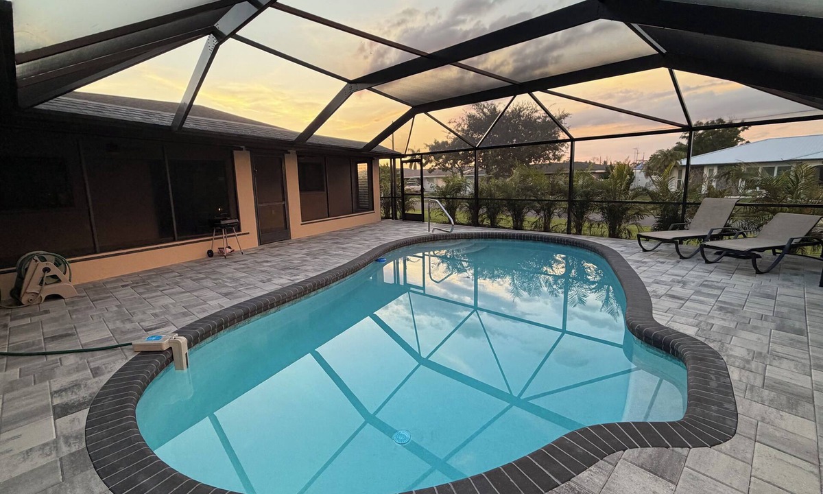 Port Charlotte House | 3-bedroom house in marvelous Port Charlotte with AC comfort and heated pool.