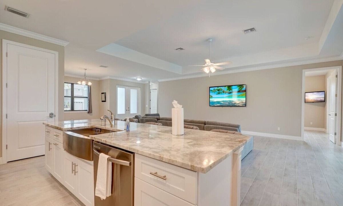 Burnt Store Apartment | Brand New 5 Bedroom Heated Pool Home with 6 Beds