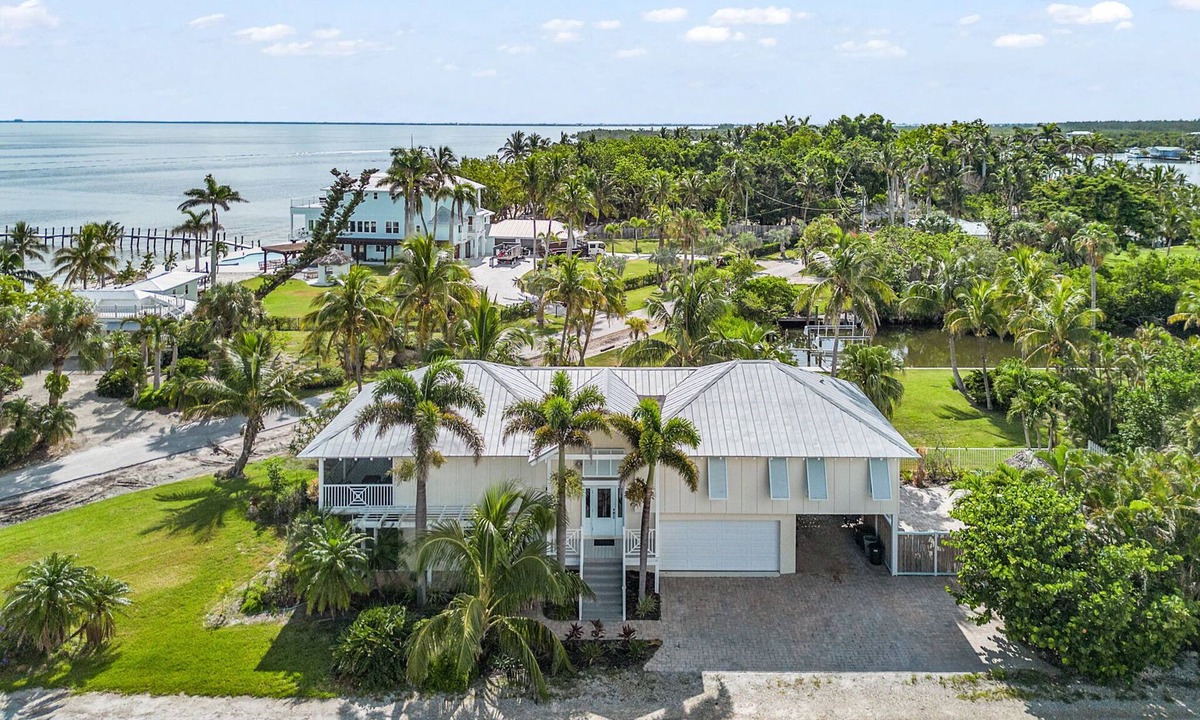Bokeelia House | Coastal Paradise with Pool, Ocean Views & Private Dock for 24' Boat