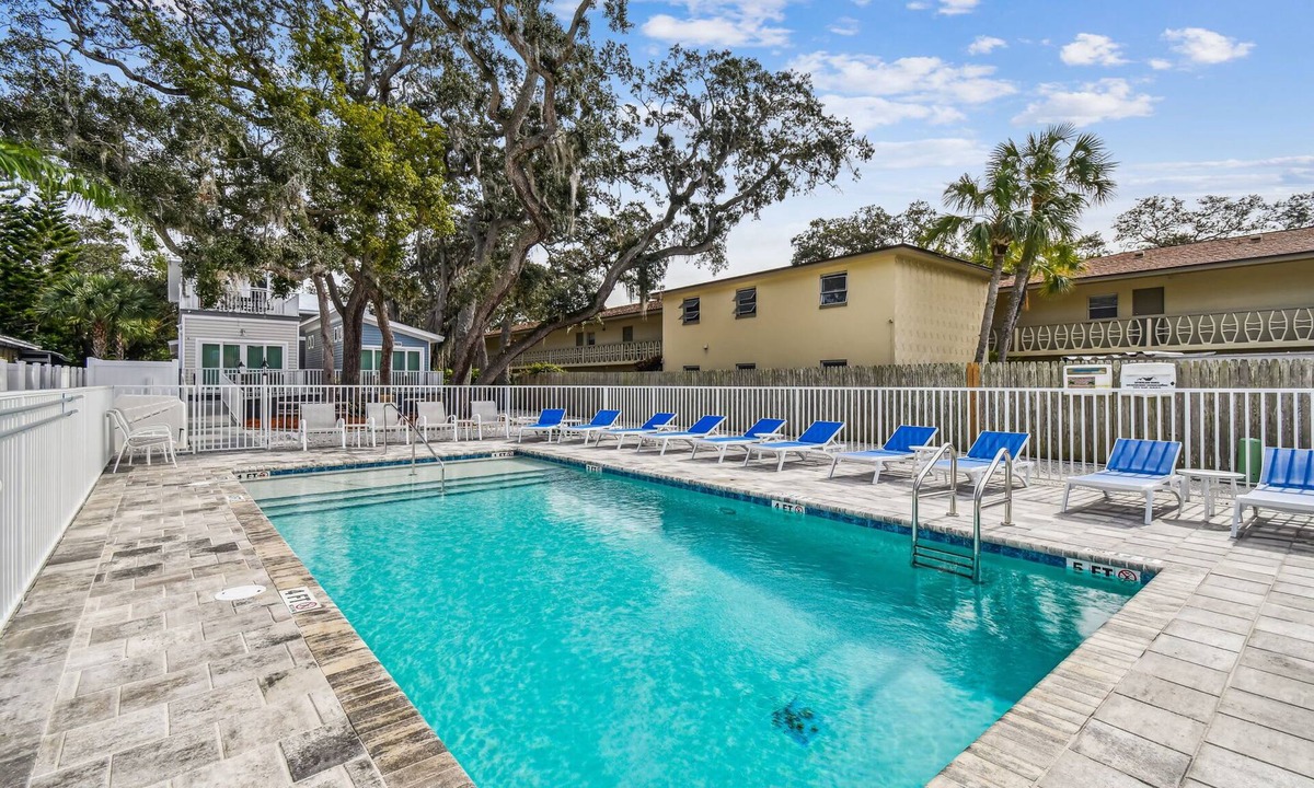 Dunedin House | Coastal Tiny Home on Pinellas Trail w/Heated Pool! Walk or Bike to Downtown Dunedin!