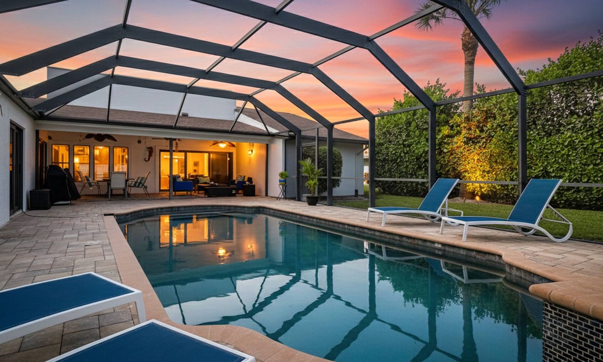Palm River Estates House | Designer NAPLES home w/POOL, total PRIVACY, near BEACH, SUMMER DISCOUNTS