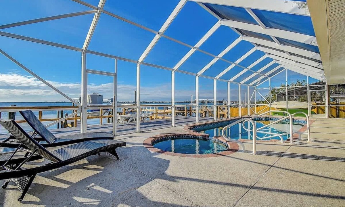 Palmetto House | Family Waterfront 4BR Home Heated Pool, Private Pier