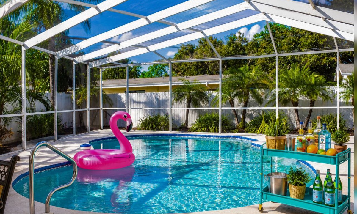 Largo House | Heated Pool Near Indian Rocks Beach Golf Family-Friendly Sleeps 9