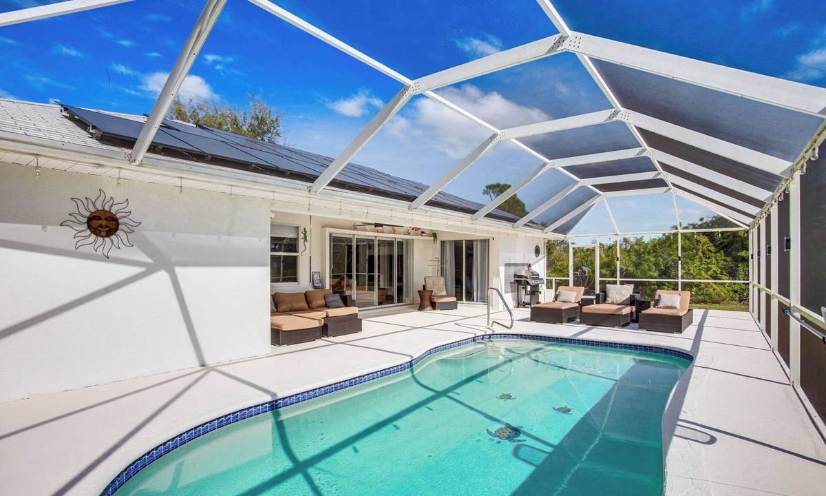 Gulf Cove House | Heated Saltwater Pool! Family Port Charlotte Home
