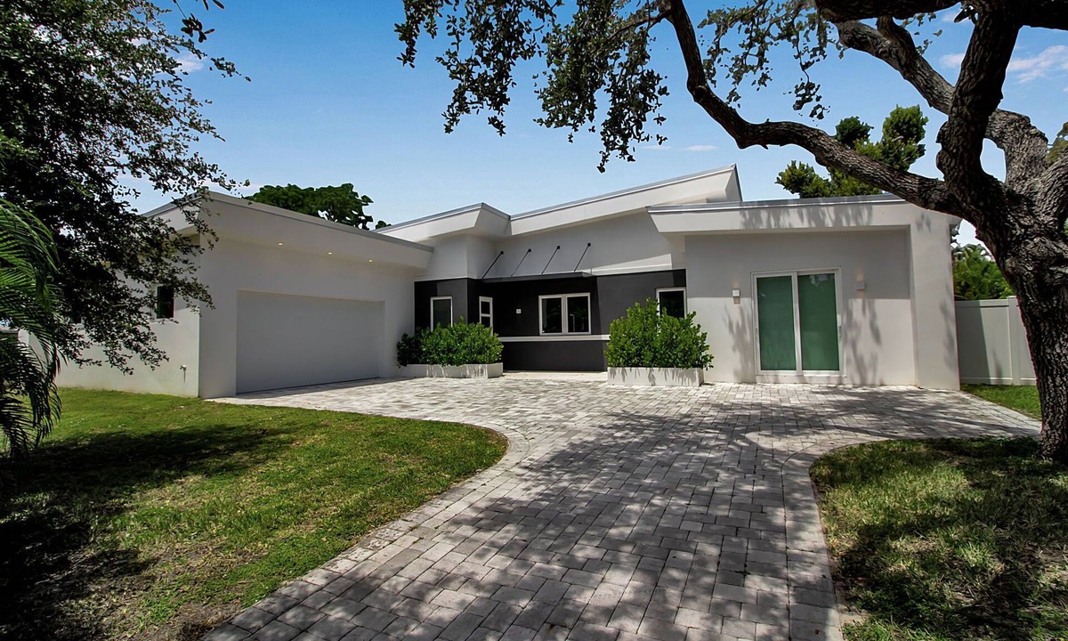 Alta Vista House | Modern Sarasota Retreat with private heated pool and large yard