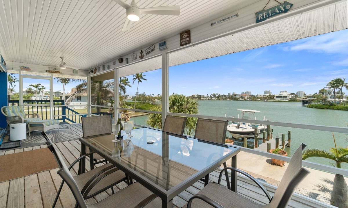 Bonita Springs House | Scenic Island | Elegant 3-Bedroom Home w/Beach, Bay, Boat Dock & More!