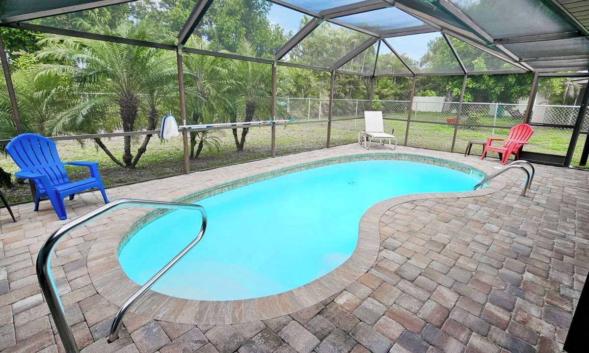 Eight Lakes House | Spacious 4-bedroom house in peaceful Cape Coral with AC, WiFi