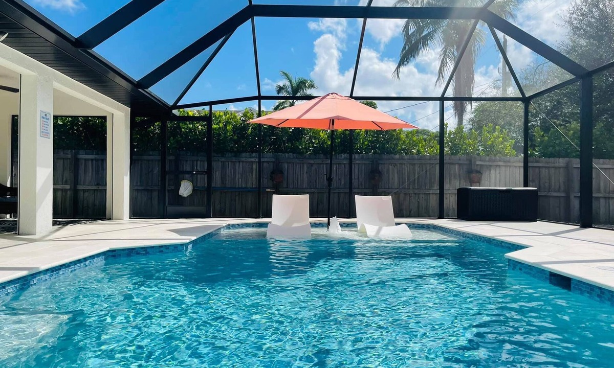 Naples Park House | Special Offer + Discounts! Tranquil 3BR/2BA Home w/Heated Saltwater Pool