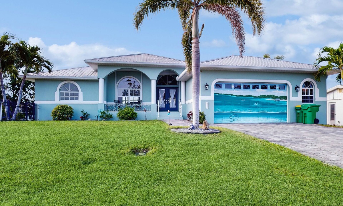 Charlotte Park House | Waterfront home with saltwater pool, firepit, boat access, and dock