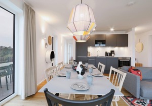 Beach front apartment in Lembruch/Dümmer See