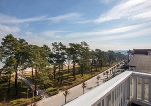 Strandvillen Binz - Ferienwohnung mit Meerblick, 1 Schlafzimmer und Balkon SV-618 in Binz