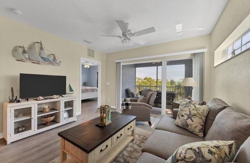 Cape Haze Condo | 2BR, 2BA Cape Haze Resort condo with Coral Creek views.