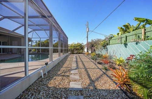 Gulf Cove House | 3-bedroom house w/Saltwater Pool in Boating community