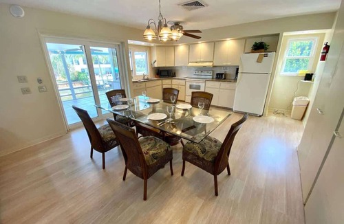 Mid Island House | 390 Bayland Canalfront Pool Home by Beach