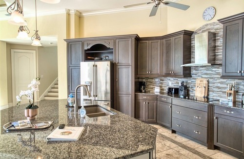 Fort Myers Villa | 5 bedrooms/4 bathrooms/waterfront/heated pool & whirlpool/south facing