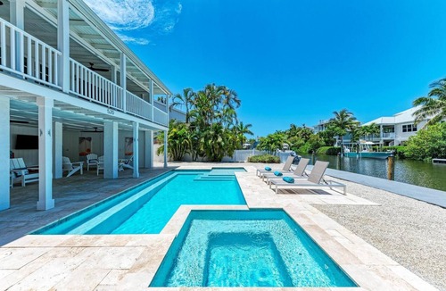 Anna Maria House | AMI Boathouse:Dog Friendly Canal Front Pool Home North End of AMI by Anna Maria Life