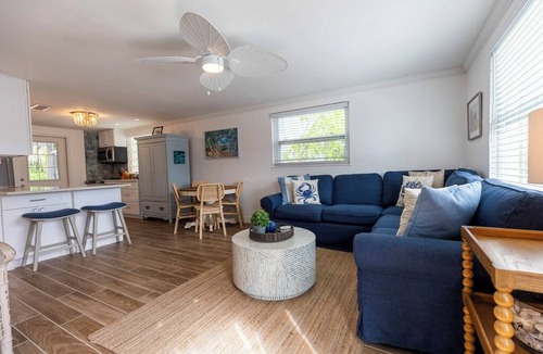 Anna Maria House | Angel Fish Cottage, Sweet 2 BR 1 B, Private Pool, Steps to Gulf and Bay