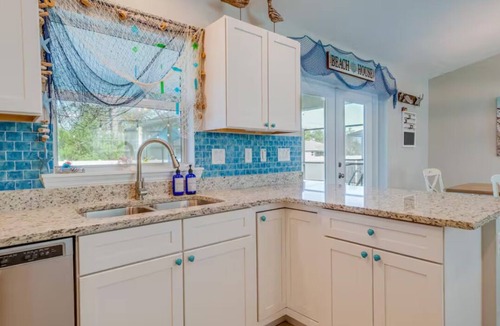 Englewood East House | Aqua Oasis: Family-Friendly Home + Private Pool Minutes from the beach