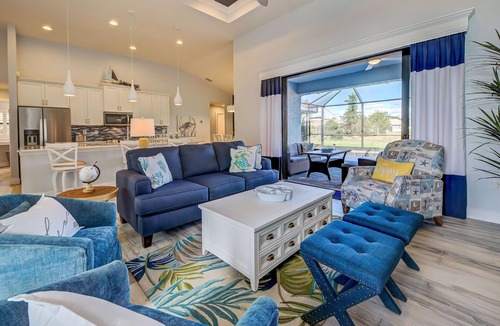 Long Meadow House | Bahama Breeze | Pool | Summerkitchen | Lounge | Office