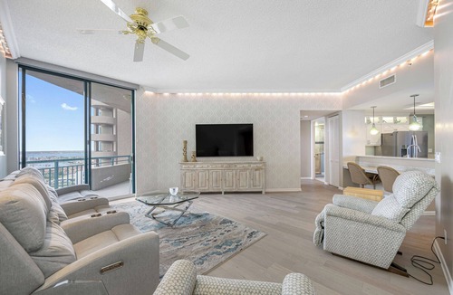 Sand Key Condo | BEACH FRONT Furnished 3/3 Luxury Condo at Sand Key's Exclusive Ultimar Community