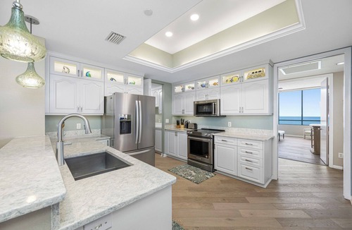 Sand Key Condo | BEACH FRONT Furnished 3/3 Luxury Condo at Sand Key's Exclusive Ultimar Community