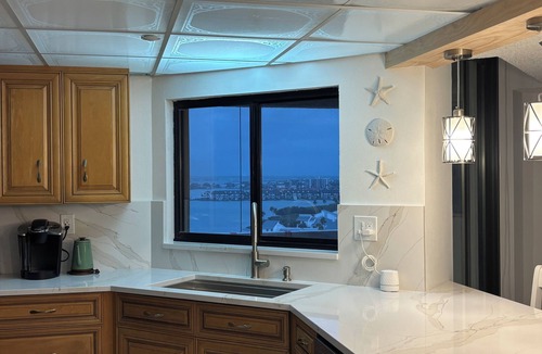 Sand Key Condo | Beachfront w/Views in All Rooms and Private Wraparound Balconies!