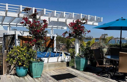 Placida Cottage | Beautiful Cottage on the Bay with Private Dock and Hot Tub for a Memorable Getaway on Little Gasparilla Island, Florida