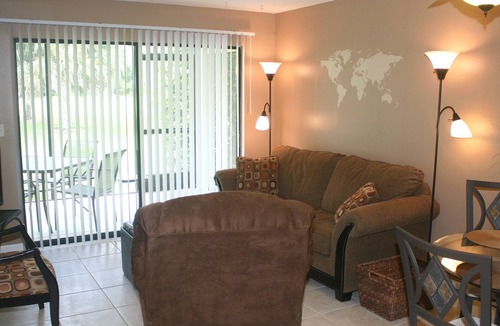 The Meadows Condo | Beautiful golf course view from this condo