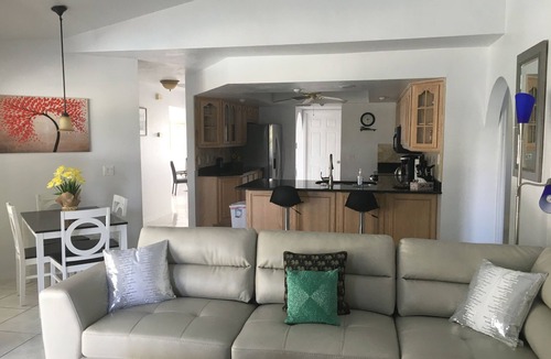 Pelican Villa | Beautiful Gulf access canal views with heated pool.