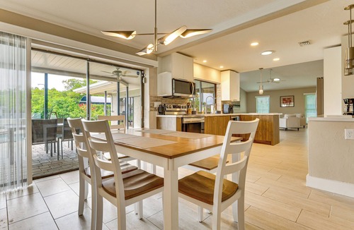 Fort Myers House | Boat Dock & Lift! North Fort Myers Family Getaway