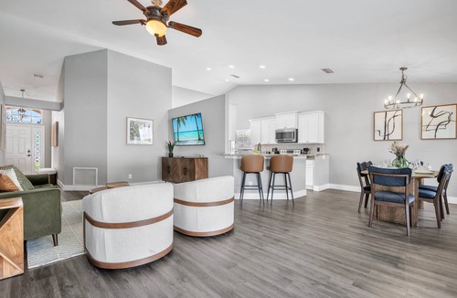 Sabal Harbour House | ⚓Boho Bungalow, Heated Pool, Community Amenities, & More! ⚓