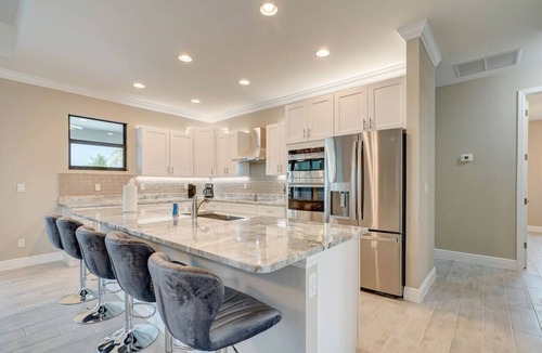 Burnt Store Apartment | Brand New 5 Bedroom Heated Pool Home with 6 Beds