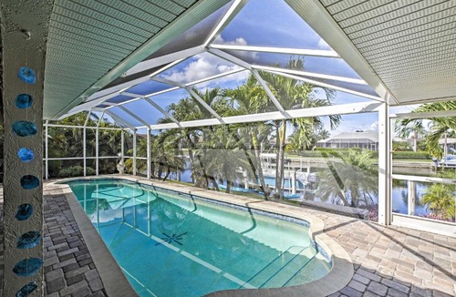 Punta Gorda House | Canal Waterfront Home with Private Pool & Dock!