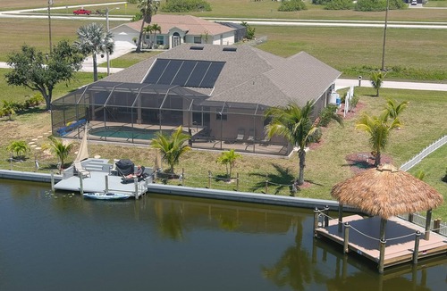 Burnt Store House | Cape Coral Wildlife Views Heated Pool-Pet & Family Friendly