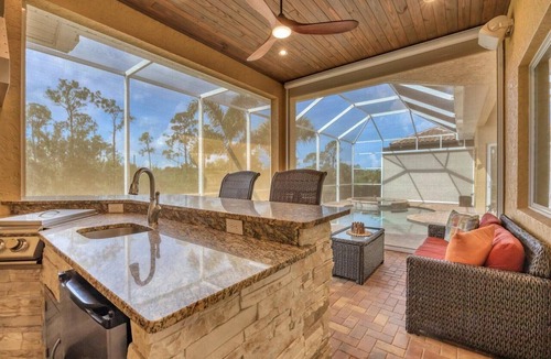 Burnt Store Isles House | Charlotte County Villa 5913: Private Pool + Spa Oasis