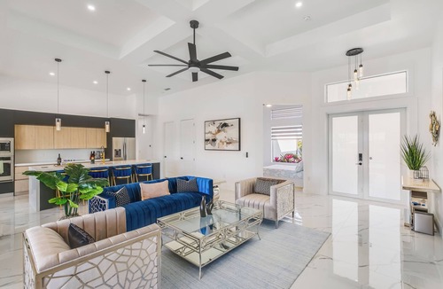 Burnt Store Villa | Charming 4-bedroom villa with AC &Heated Saltwater Pool in peaceful Cape Coral