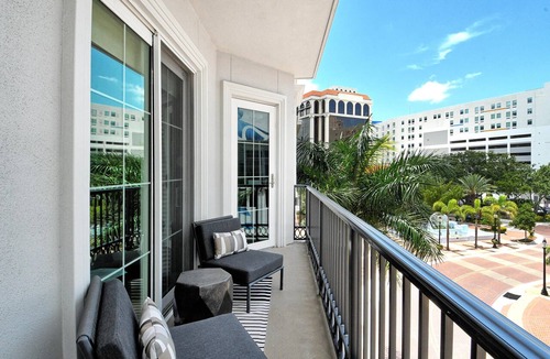 Laurel Park Condo | Chic 1BR Heart of Downtown City Views & Private Balcony!