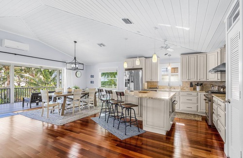 Bokeelia House | Coastal Paradise with Pool, Ocean Views & Private Dock for 24' Boat