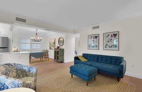 Moorings Condo | Coquina Club 105 I Sunny Coastal Escape | Steps to the Beach, Stroll to Dining & Shops