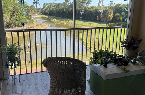 Estero Condo | Cozy 2-bedroom and Den condo in perfect Estero with AC beautiful view