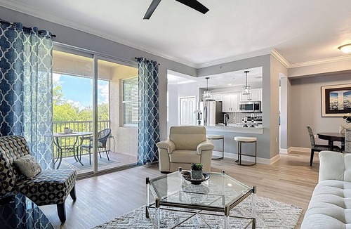 Estero Condo | Cozy & Charming 2-bedroom condo with fitness room, pool & spa