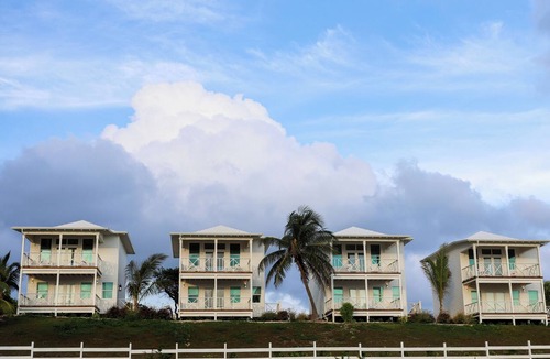 Great Guana Cay Villa | Front-row views of the marina and the peaceful charm of Great Guana Cay