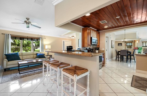 Cape Coral House | Incredible Lanai w/Heated, Salt Pool, Extra-Wide Canal View, Southern Exposure!