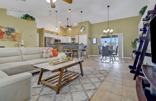 Trafalgar House | Jenny 1060 Family Vacation Home w/Fenced Yard and Private Pool & Spa