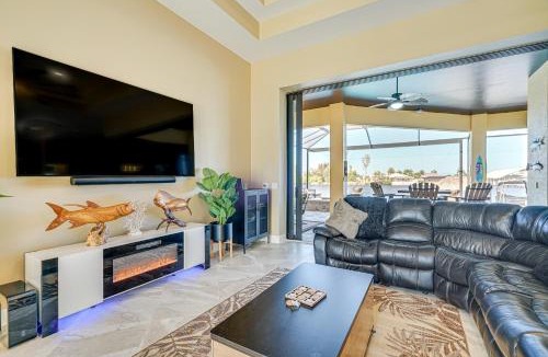 Burnt Store House | Lakefront Home w/Private Dock in Cape Coral!
