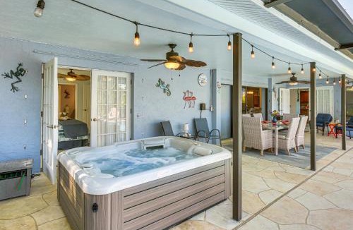 Town and River House | Lanai, Pool & Hot Tub! Fort Myers Coastal Retreat