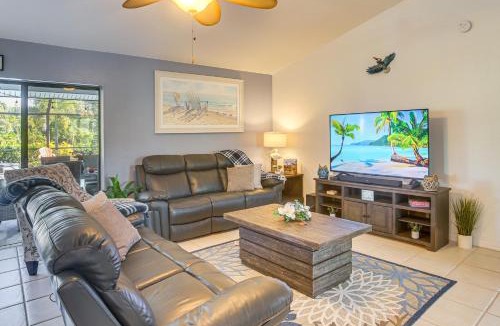 Town and River House | Lanai, Pool & Hot Tub! Fort Myers Coastal Retreat