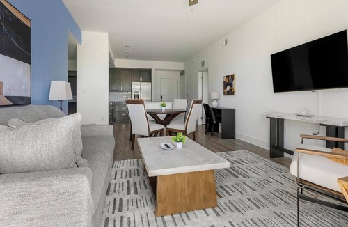 Fort Myers River District Apartment | Landing | Modern 2BD, Rooftop Lounge, Game Room