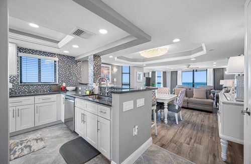 Sand Key Condo | 🐬Lighthouse Towers #1501- Water views galore - Amazing Gulf and Intercoastal views!