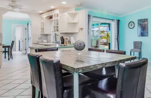 Fort Myers House | Luxury Cape Coral Waterfront Retreat Pool, Spa, Dock & Pet Friendly
